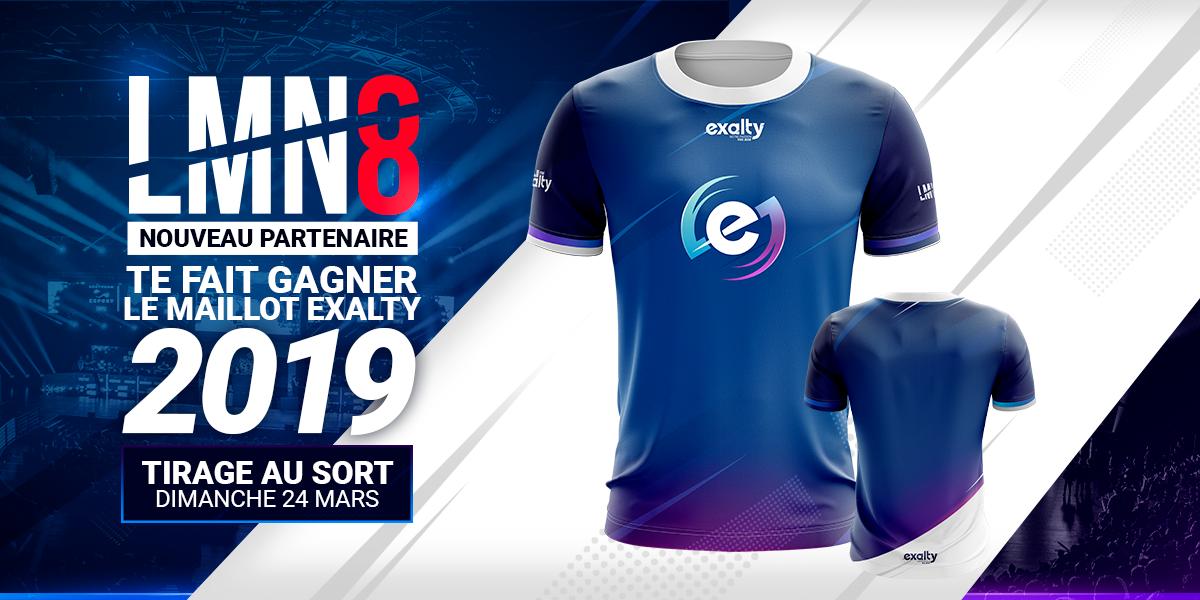 Exalty_FR's tweet image. 🔥 ANNONCE  🔥

Nous avons le plaisir de vous annoncer notre nouveau partenaire de maillot @eliminate_fr ! 🙌

Et pour fêter ça, un giveaway de notre nouveau maillot 2019 ! 🎁

 Pour tenter votre chance RT + follow  @eliminate_fr et @Exalty_FR 🤞

TAS le 24/03

#LetsGoExalty