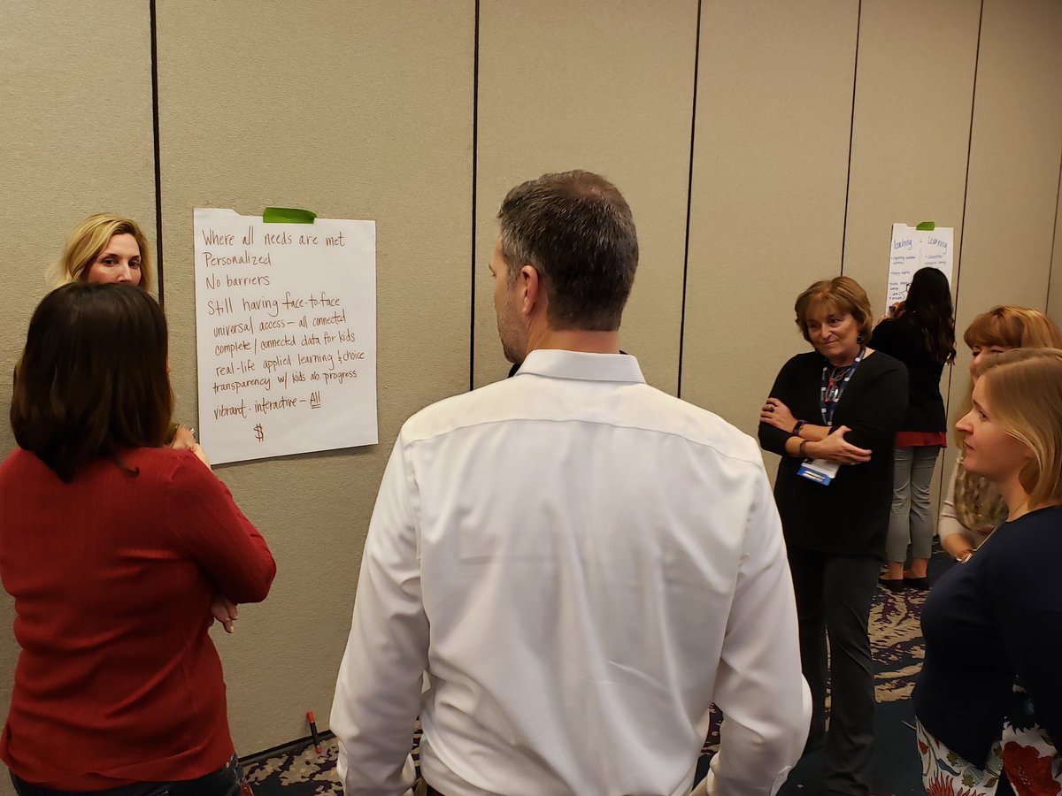 Holly_Edds's tweet photo. Working with CA Ed Leaders at #acsamidstate with @thomascmurray today. Q1: What do we want teaching and learning to look like in 5 years? https://t.co/oOtyvpmyRK