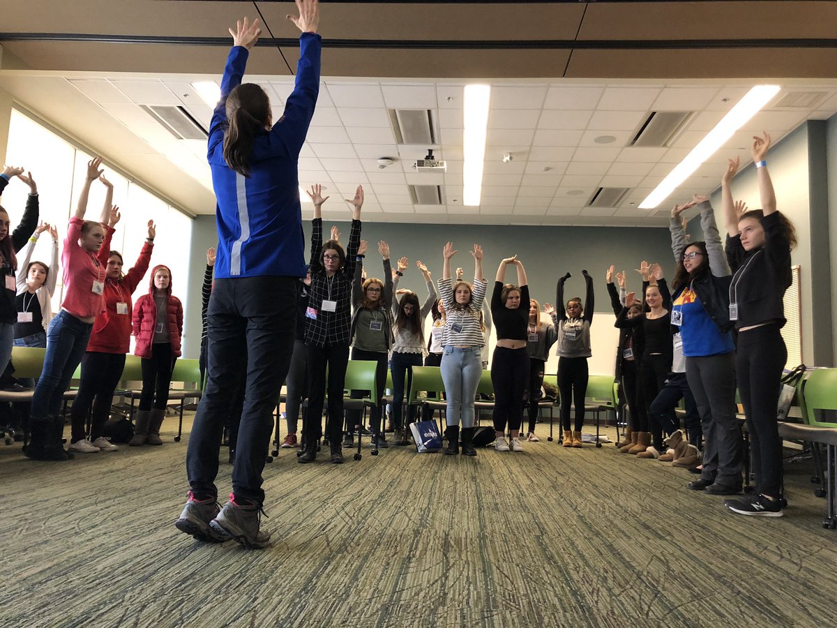 NSSHF's tweet photo. Happy #InternationalWomensDay19 So happy to be with @ipromiseperform at @MSVUGirlsUnite today. #girlsontherise https://t.co/To0Po94XwC