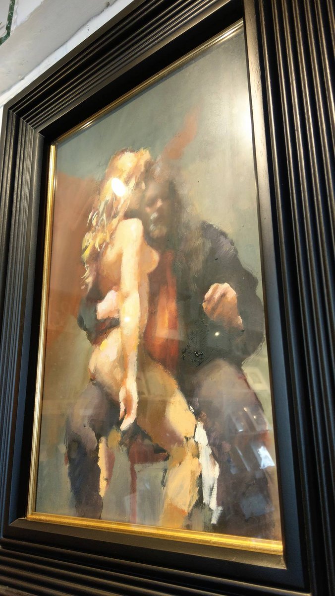 kayagalleryltd's tweet photo. We have a great selection of Robert Lenkiewicz works to view and more than happy to talk about the great man himself who was one of the South West's most celebrated artists of modern times. #RobertLenkiewicz #Barbican @britainsocean @PlymBarbican https://t.co/PJqSETUbkD