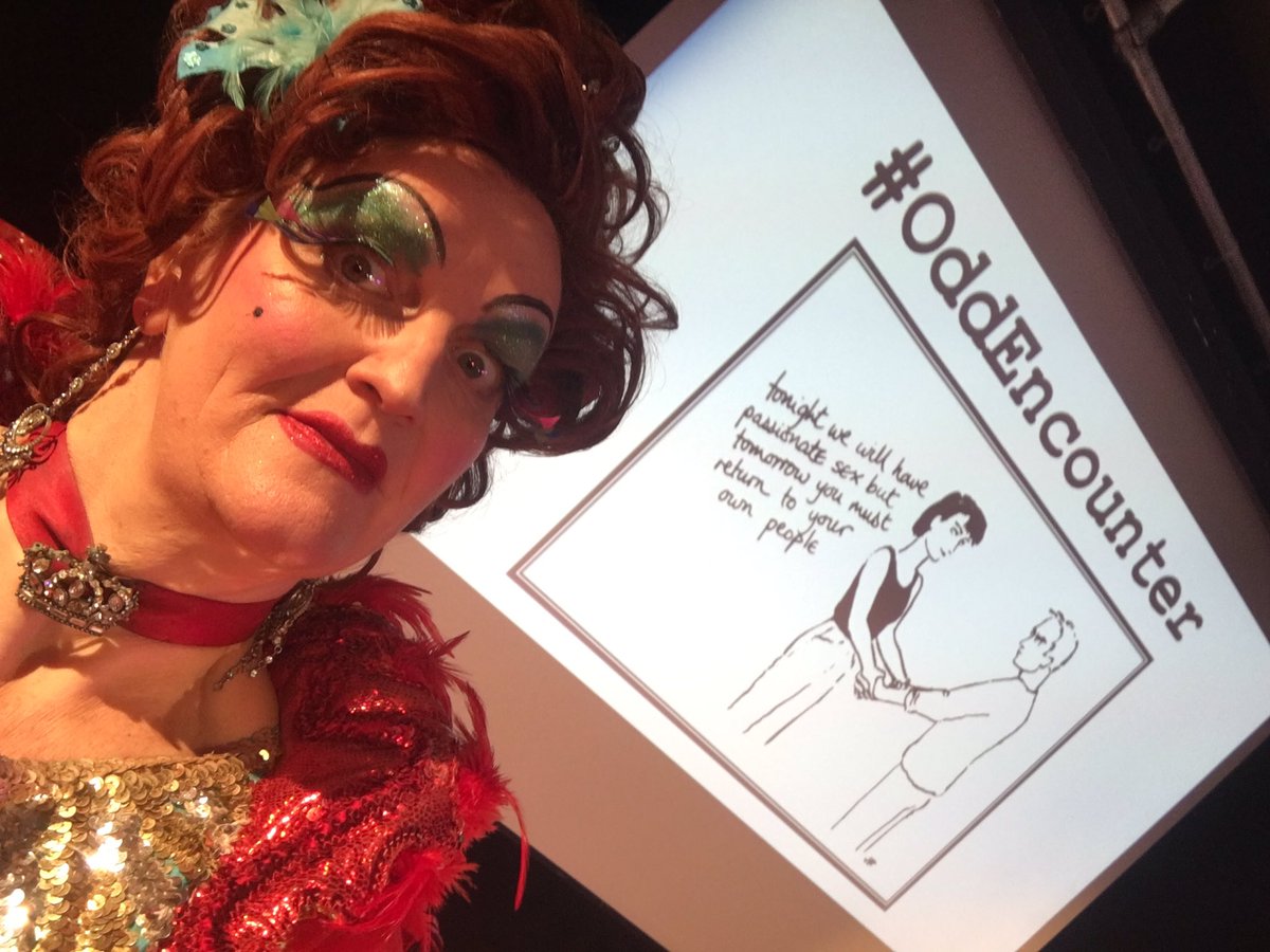 IrregularJenn's tweet photo. A final #Newcastle #oddencounter starting shortly at @Alphabetti with @MystiValentine - it’s been a blast! https://t.co/xZp59xT56w