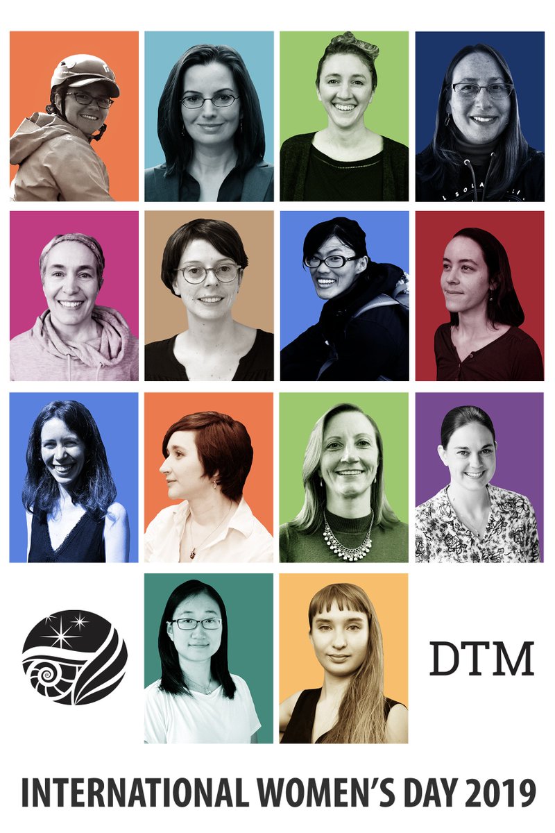 We are celebrating the women who make our department a diverse group of #Earth &amp; #planetary scientists. Their character, ambition, and commitment push us to continue exploring and discovering our planet and its place in the universe! #WomenofCarnegie #WomenofDTM #IWD2019