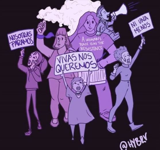 "Se lo debemos a todas las que nunca volvieron" #InternationalWomensDay prepárate para la marcha en CdMx con estas ilustraciones👊 huffp.st/J8kdTWs