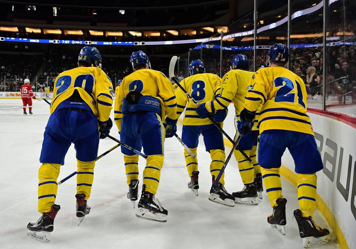 The <a href="/CHSPuckSquad/">Cathedral Hockey</a> beats <a href="/EastSideHockey/">EGF Hockey</a> 6-2 and will advance to the State Finals at 12:00 pm tomorrow for the first time in program history! #TeamCade #UnfinishedBusiness #BoysInTheBoat #TheTourney19