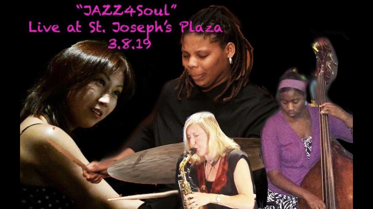 audzee's tweet image. Celebrating International Women’s Day at St Joseph’s Plaza (W 233 Market St Newark NJ) with a great band, 7-11pm!