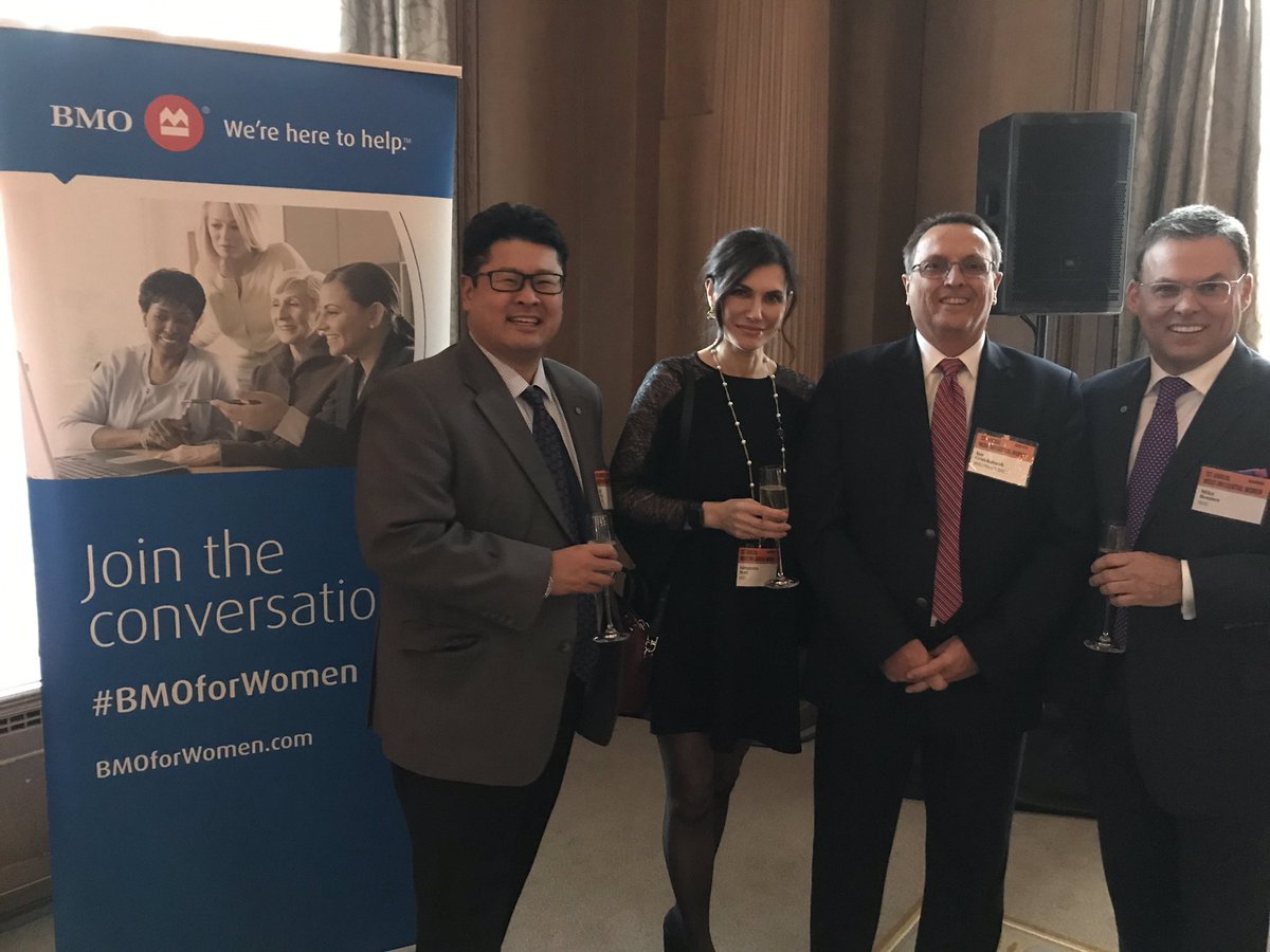 BC Business recognized 90 Most Influential Women in Finance at their inaugural event last night. Congrats Jennifer, Karla &amp; Kirsten for being part of this impressive list. Happy International Women’s Day <a href="/BMO/">BMO</a>  #bmoforwomen
