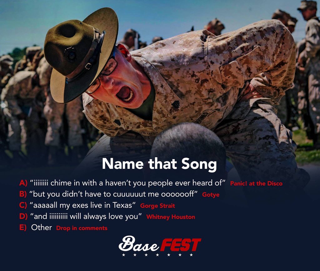 LiveAtBaseFEST's tweet photo. Our fav memory of bootcamp... #Motivational Singing

What's your pick? 👨‍🚒🔥 https://t.co/aNRUDzw5Bu