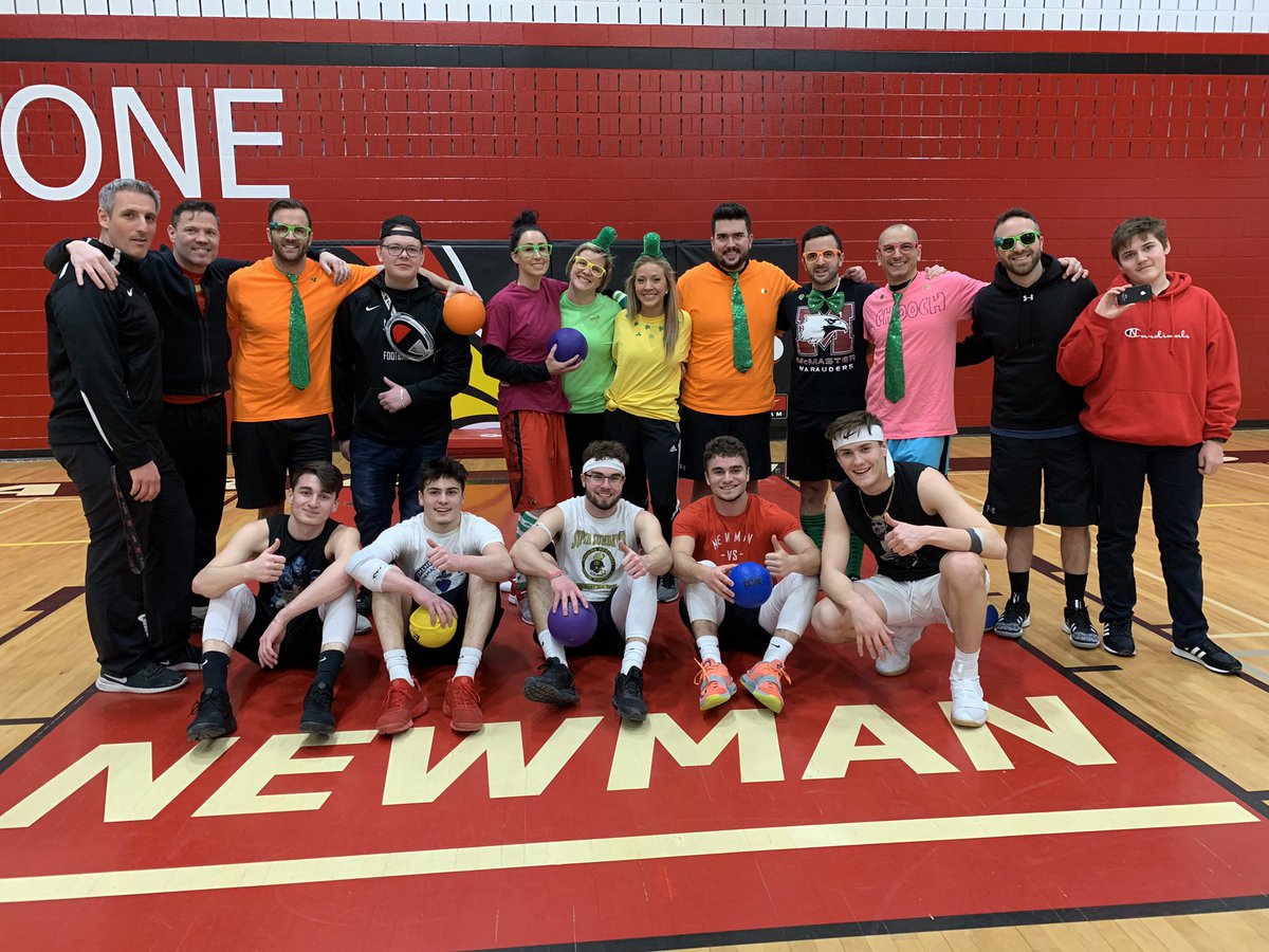 a_falconio's tweet image. The streak continues @cnewmannews ...The Undefeated Teachers defeat The Student Champs in Dodgeball #marchbreakfun #healthyschools #44yearsinarow  @opheacanada