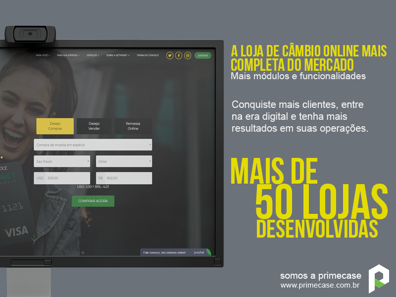 PRIMECASE's tweet image. Oferecer comodidade aos seus clientes é primordial para manter uma relação duradoura e de confiança.
Com a loja virtual para o mercado de câmbio, você oferece mais benefícios, melhores taxas, negociações online e muito mais.
Conheça mais primecase.com.br @primecase