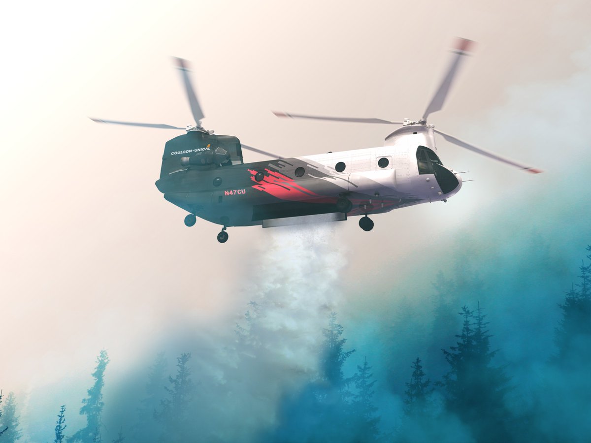 scramble_nl's tweet photo. Coulson-Unical will operate a fleet of fire-fighting CU-60 Black Hawks and CU-47 Chinooks. Read more at https://t.co/mSFz2aIzwL
#Avgeek #CoulsonUnical #CU60 #CU47 #helicopter https://t.co/GbEQWFQx3M