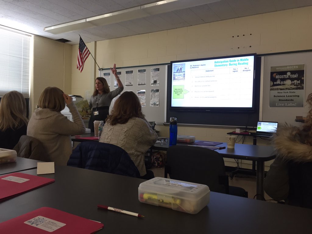 marcifbaker's tweet photo. Learning strategies to support ELL learners at BOCES. #acsdpd https://t.co/gYGf3uUSjK