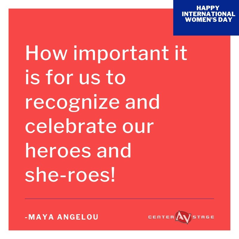 We are proud to be surrounded by so many brilliant and inspiring women in our industry who continue to break down barriers for the future generation. Thank you! #eventprofs #meetingprofs #eventplanner #AV #bizbash #InternationalWomensDay #IWD2019 #BalanceforBetter #SheInspiresMe