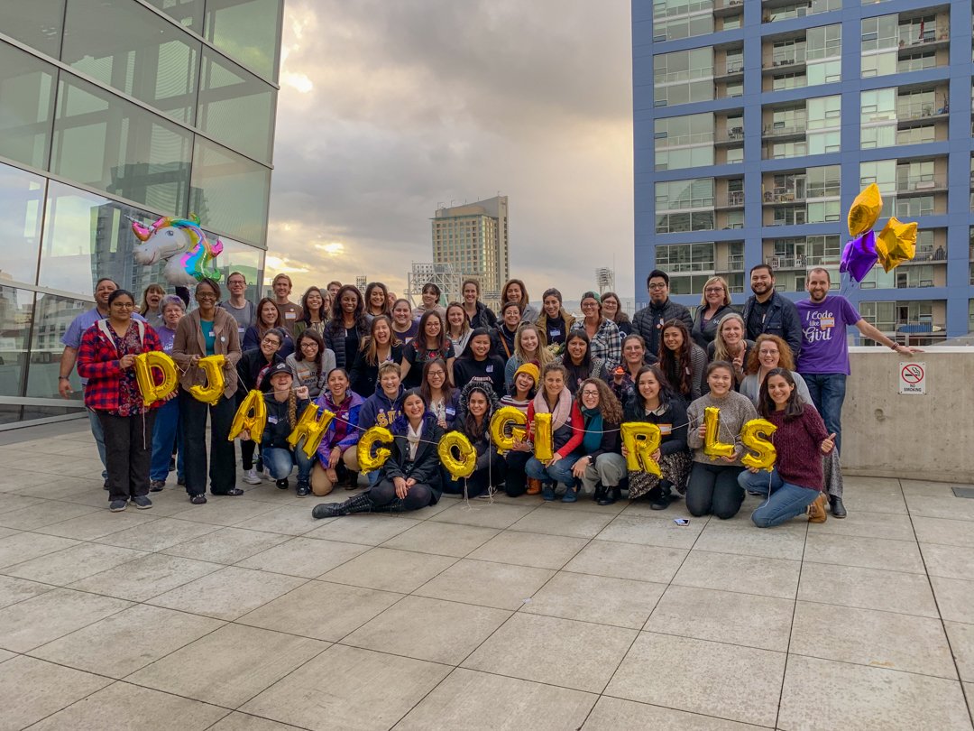 Django Girls SD tweet media