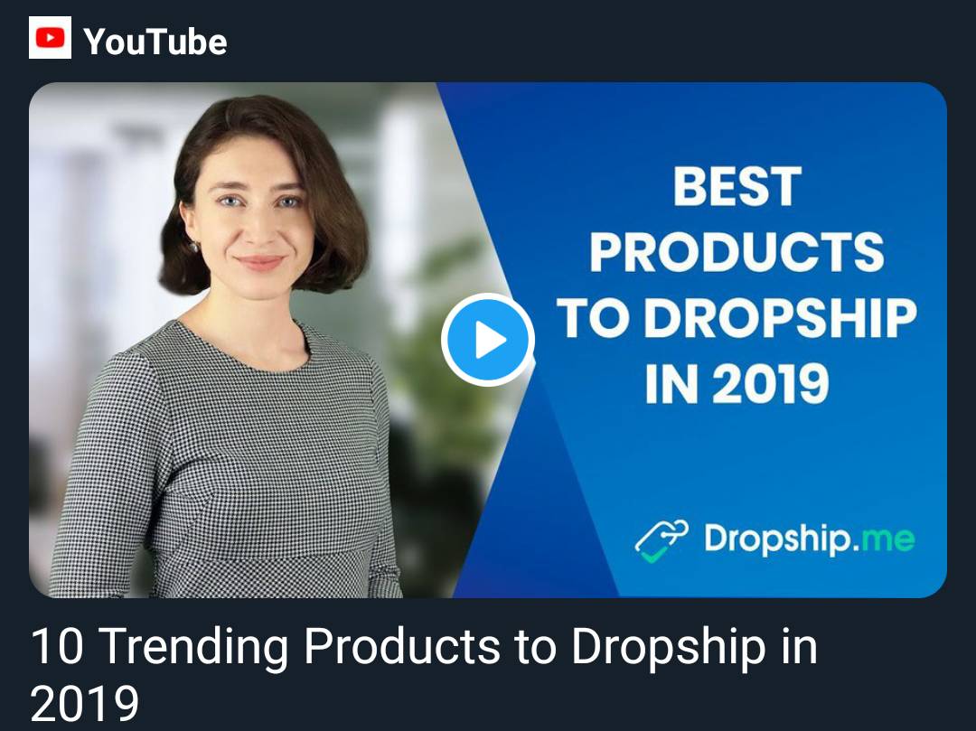 soyivanramirez's tweet photo. #ViernesDeReTweet con lo mejor de mis seguidores. #FelizViernes #BuenViernes #EfectoDigital
Echa un vistazo al Tweet de @dropship_me: https://t.co/Htma1VqqJU
"Watch the video and find out what are they"
#wordpress #woocommerce #onlineshopping #dropshipme https://t.co/N9W1WV0iBW