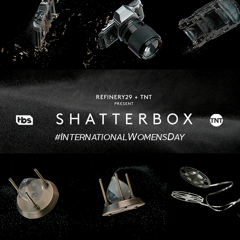 tntdrama's tweet photo. We partnered with @Refinery29 to create #Shatterbox, a film series including hilarious/moving/unique stories directed by @YaraShahidi, @AllanaHarkin, #GillianJacobs and more. #IWD2019
They'll be showing today on TNT and @TBSNetwork! https://t.co/uiJkeHZibl