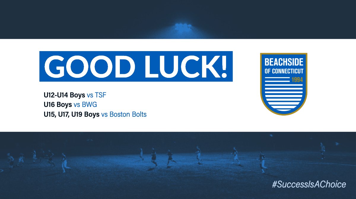 BeachsideSC's tweet photo. #GameDayWeekend Good luck to our Beachside teams competing this weekend! โฝ๏ธ#SuccessIsAChoice
๐
https://t.co/Yu6DZieIrr for details! https://t.co/7HfGJNEdeD