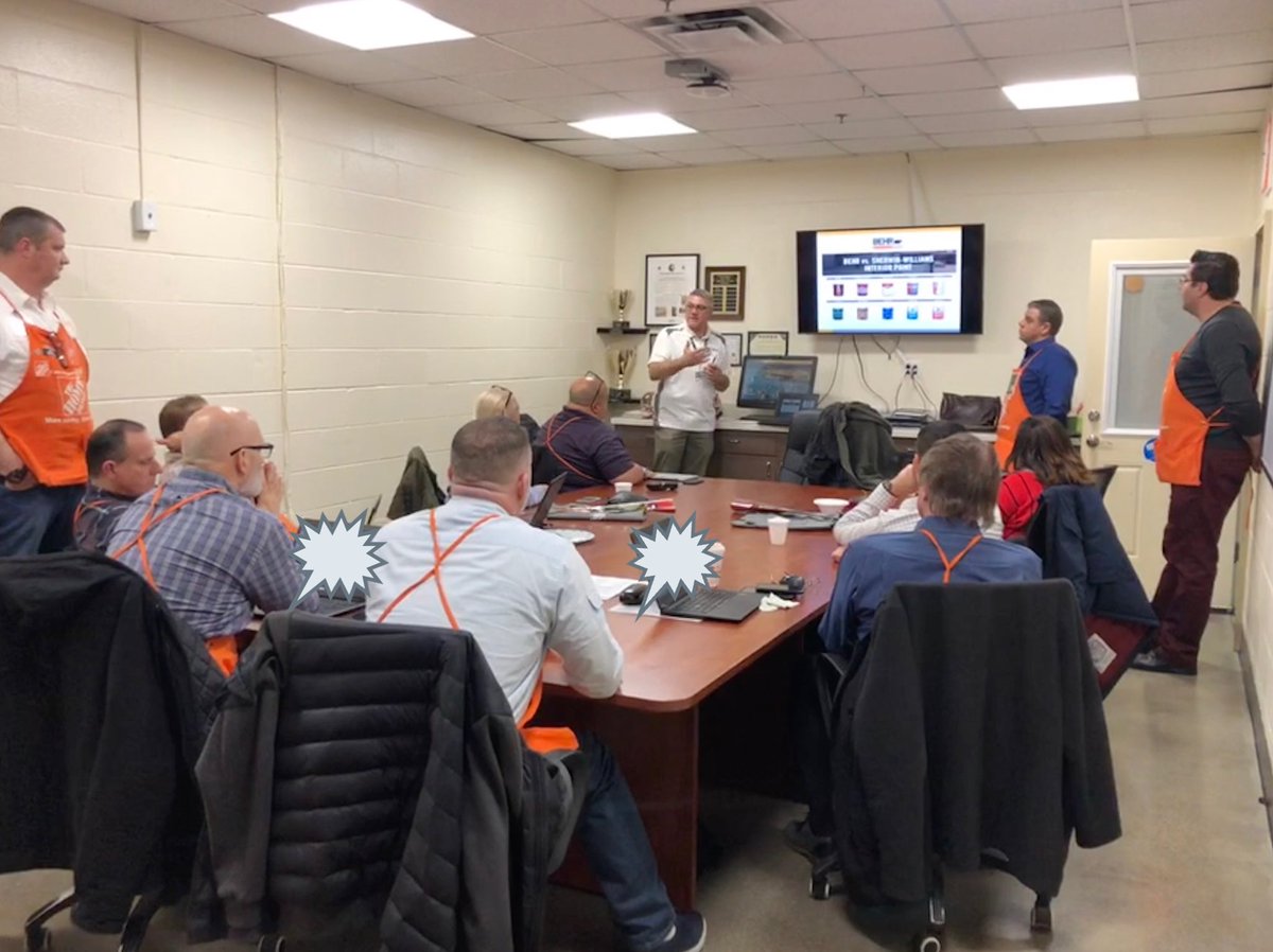 timbehr98's tweet photo. Thanks @Tino_Longobardi for the chance to partner w/D15 #Leaders and set up for #winning2019 in D24 getting after #ProPaint growth opportunities & creating #PaintStoreExperience through customer engagement. #BEHR is blessed to have #BestPartnersInTheBusiness! @TD4theWin https://t.co/h9DwdEn3p1
