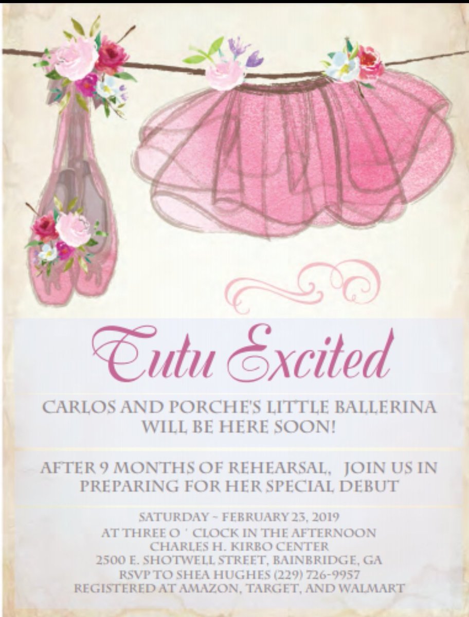 P_Chavers's tweet image. #DIYInvitationDivas If you ever need invites check them out! I loved my baby shower invite so much♡