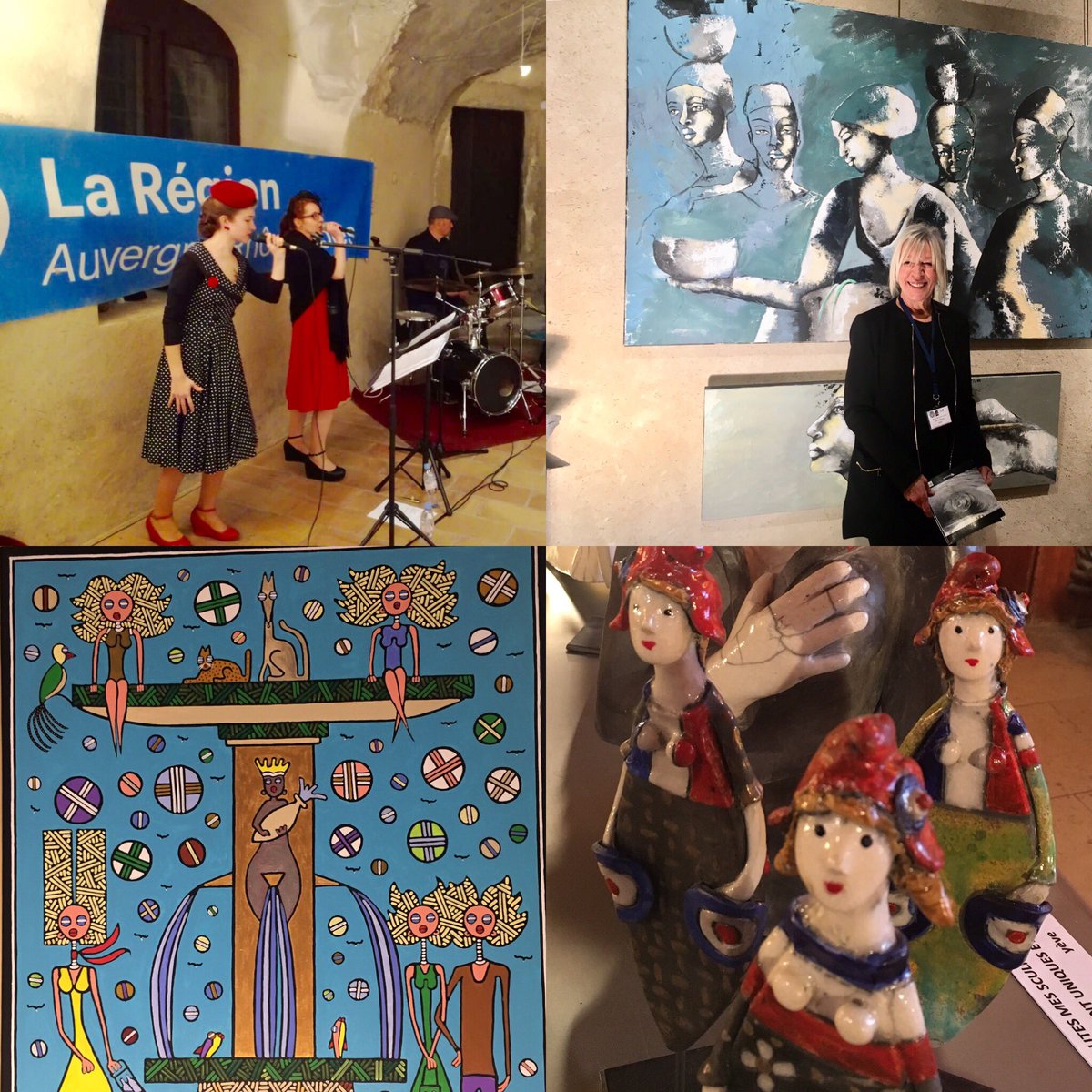 AstridBaudRoche's tweet photo. #journeedesFemmes Vernissage de #BozArt au @ChateauRipaille @TourismeThonon organisé par #Soroptimistleman en partenariat avec @auvergnerhalpes . Les profits de ce week-end seront reversés à des associations pour l’éducation et l’autonomisation des femmes et des filles. https://t.co/7abfPadKPe
