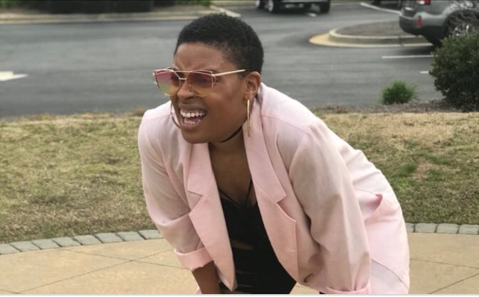 MakayleaMarie's tweet photo. How I feel after taking the stairs from BOD to 3rd floor when the elevator is out #AUproblems https://t.co/UD5eIXqrZX
