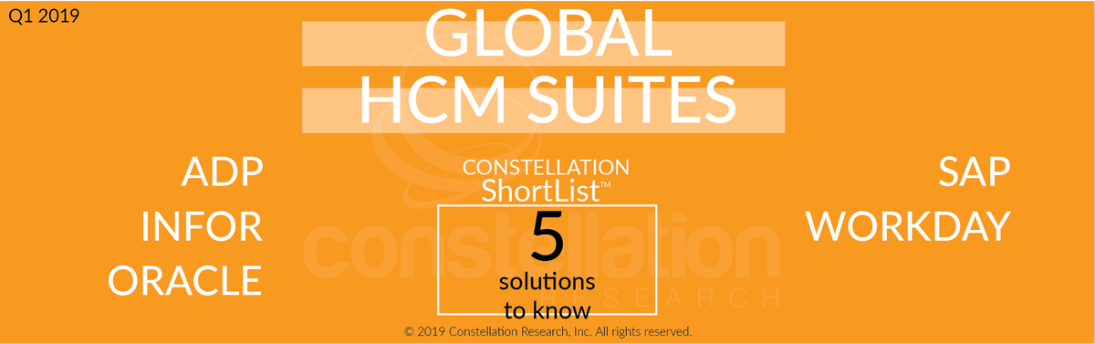 AubreyUT's tweet photo. Check out the @constellationr ShortList for Global #HCM Suites https://t.co/XeTMANTKZY cc: @holgermu @ADP @Infor @Oracle @SAP @Workday https://t.co/KjkVP2kOLS