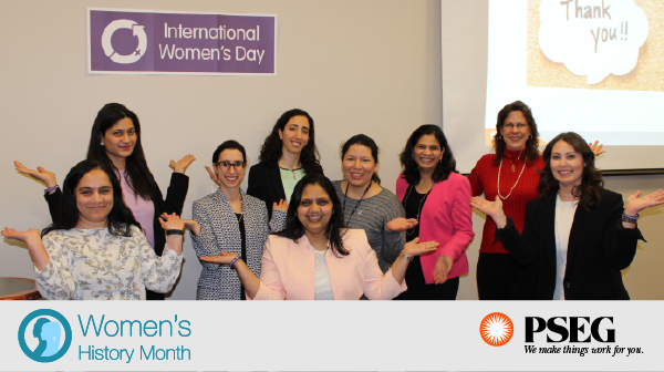 PSEGdelivers's tweet photo. Women from across the company gathered today to connect, share best practices and support efforts to build and strengthen our culture. Together, they celebrated the hurdles and triumphs that come with being leaders in #Energy. #InternationalWomensDay #BalanceForBetter #PSEGProud https://t.co/Dd2Mwuro3o