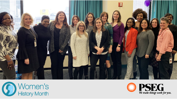 PSEGdelivers's tweet photo. Women from across the company gathered today to connect, share best practices and support efforts to build and strengthen our culture. Together, they celebrated the hurdles and triumphs that come with being leaders in #Energy. #InternationalWomensDay #BalanceForBetter #PSEGProud https://t.co/Dd2Mwuro3o