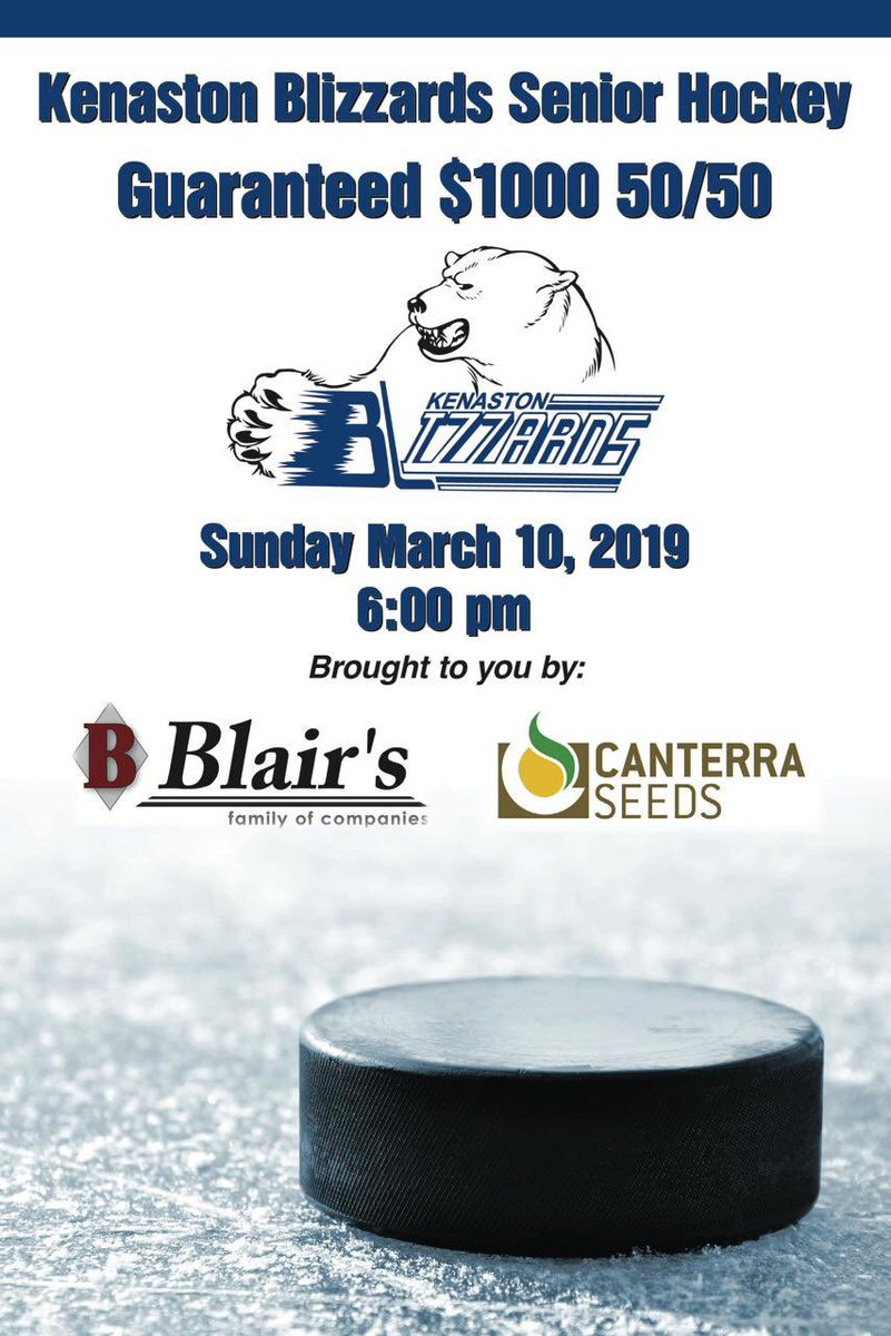 Kenaston Blizzards SHC (@svhlblizzards) on Twitter photo 