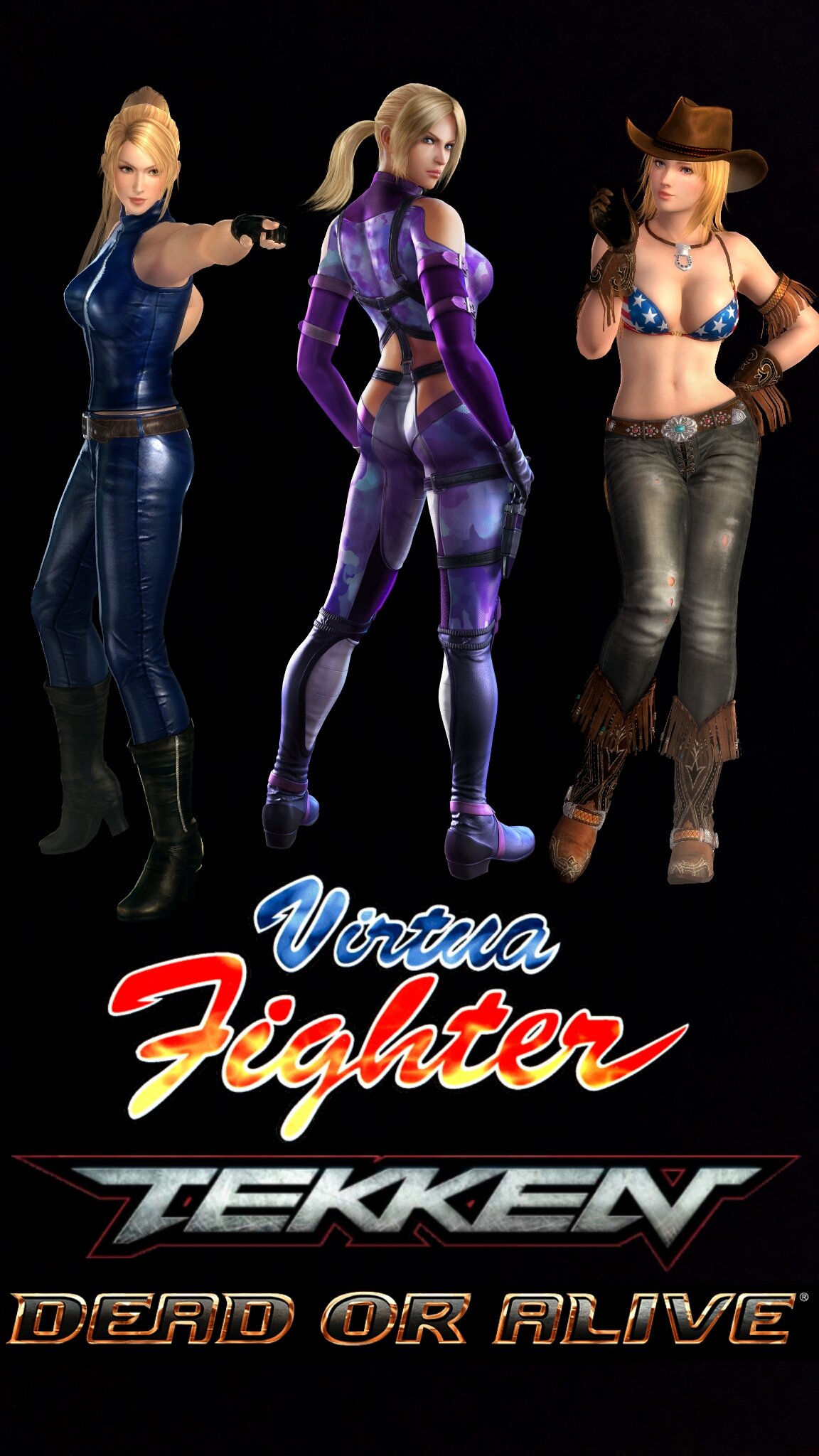 The Babes Of The Dead Or Alive And The Virtua Fighter Series