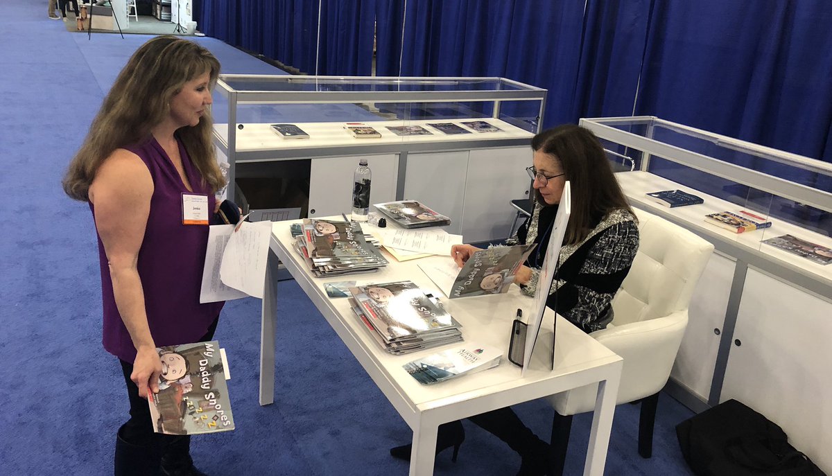 NSFSleepShow's tweet photo. Meet @SleepAmbassador and get a signed copy of her children’s book My Daddy Snores! #NSFSleepShow #Houston. Come visit and experience Sleep Show. https://t.co/4P1twST92F