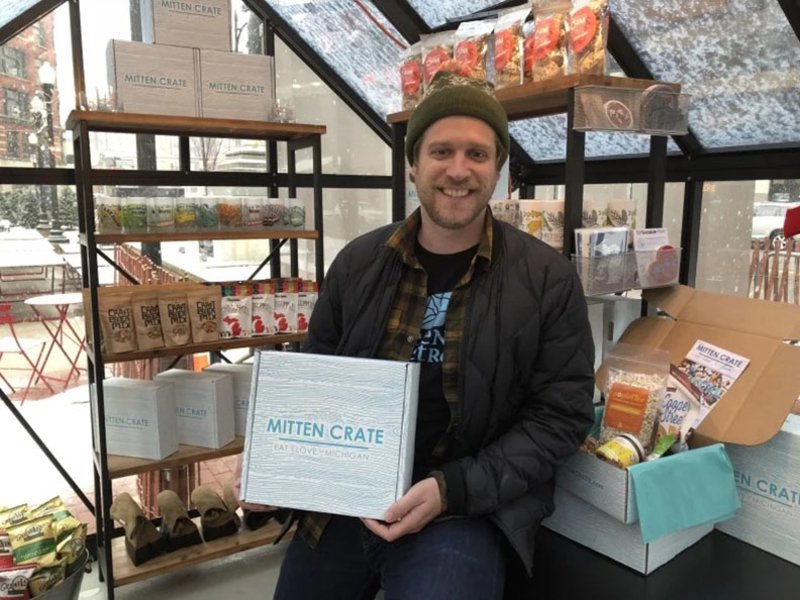 EasternMarket's tweet photo. .@MittenCrate, which offers specialized gift boxes featuring #MichiganMade products, is opening its first brick-and-mortar store in the #EasternMarket this weekend! 

Full details: https://t.co/vyZDMzuIoo https://t.co/P3JXL99IKB