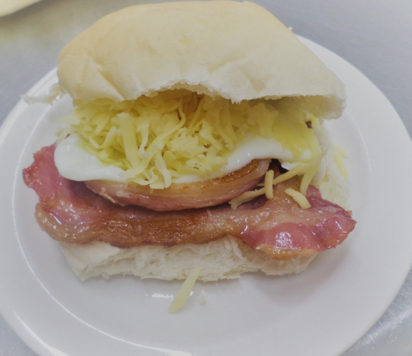BrunchAndBrew's tweet photo. Who likes cheese on a #bacon sandwich? #breakfast #brunch #cafe #hornbeampark #harrogate #cheesy #cheese https://t.co/o5MhQmzW7o
