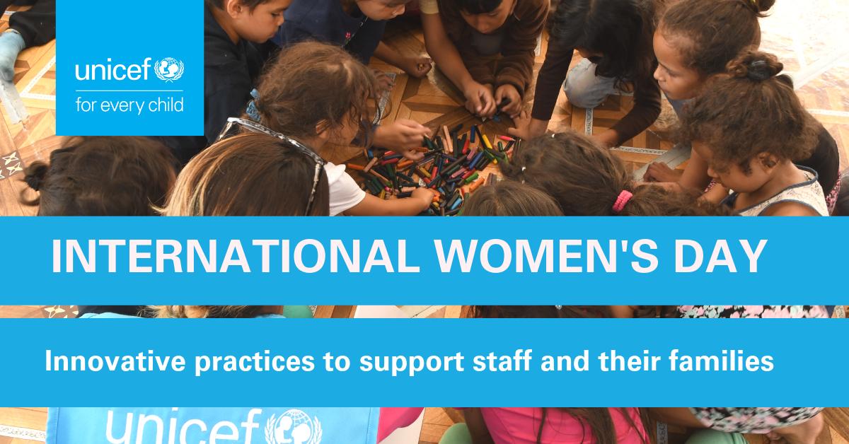 On International Women's Day UNICEF remains committed to gender equality, not only through our work for the disenfranchised but also in our workplace 👇 uni.cf/2NOiOAF