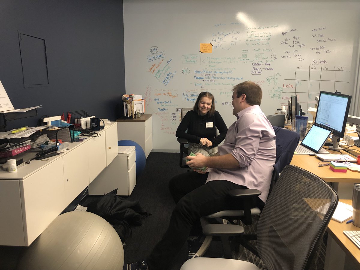 ITAbuzz's tweet photo. The @SolsticeSays team is taking #internationalwomensday and #techshadowday seriously:  the girls from Kennedy High are getting one-on-one time with mentors and learning all about the business! https://t.co/XZXBE9m90H