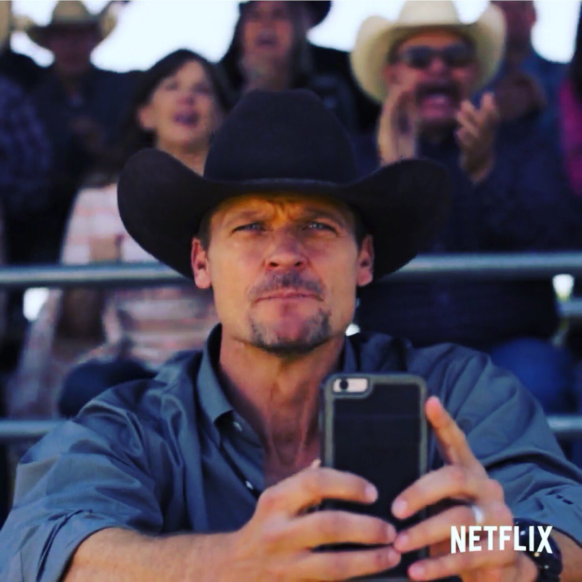 Bailey_Chase's tweet photo. #Longmire fans! Please check out the film #WalkRideRodeo which drops today @netflix I’m incredibly humbled to have played the Father of #AmberleySnyder @SpencerLocke @missipyle @LongmirePosse #BranchLives https://t.co/13ObdQMriQ