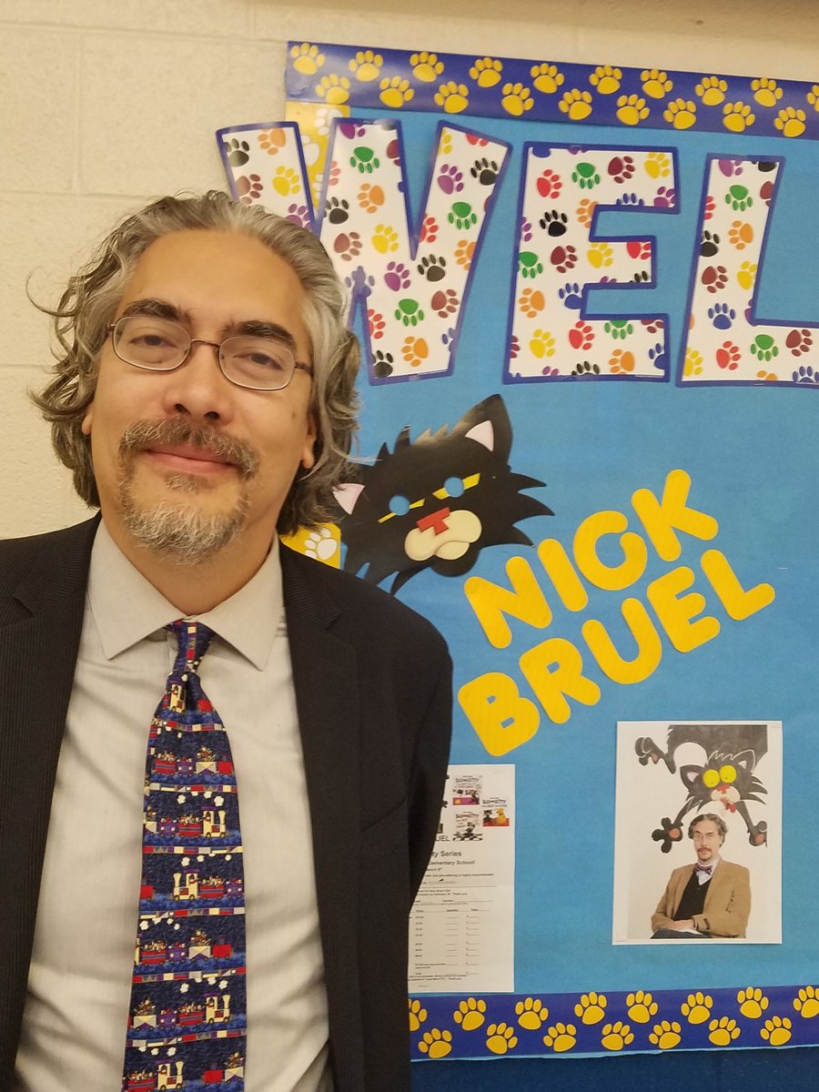 More from our visit from <a href="/nickbruel/">Nick Bruel</a> <a href="/MacKidsBooks/">MacKids Books</a>