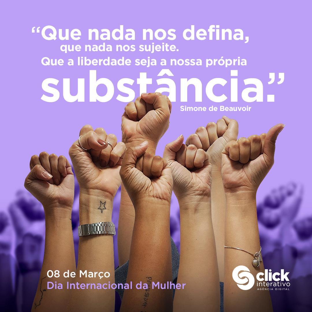 clickinterativo's tweet photo. Parabéns, mulheres! 👏 Não só pelo dia de hoje, mas por todas as conquistas alcançadas. ✨ Na Click Interativo, as mulheres compartilham experiências, dividem conhecimentos e superam desafios todos os dias, porque juntas somos mais fortes! 💪❤
#DiaInternacionalDaMulher https://t.co/HCu5BBktMi