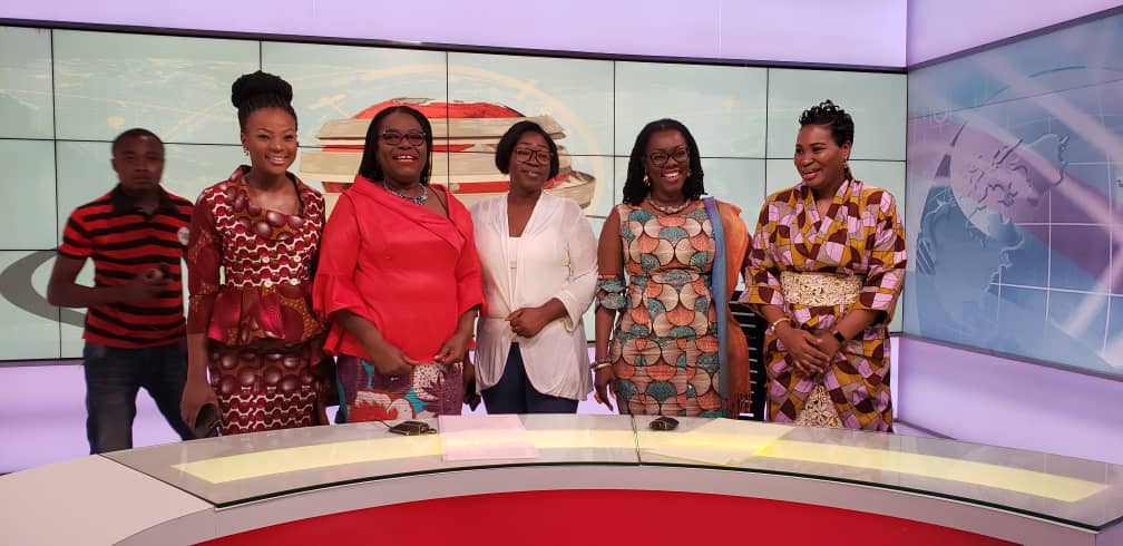 NanaOyeBampoe's tweet photo. Last Assignment for a memorable International Women's Day 2019.

Hon. Ursula Owusu Ekuful, Minister for communications and I read the News 360 on TV this evening.

It was very exciting! GMB read the entertainment news with Odoley.

The Women of the Moment!

#BalanceForBetter✔ https://t.co/Jxos2OsoN7