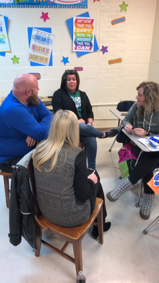 mrs_BEARD01's tweet photo. @FS_Schools - Teachers practicing Kagan strategies during the #FSWildcatSummit today! Thanks for stopping by 😊👏🏼 #CooperativeLearningIsTheBestLearning https://t.co/BoEdj29sts