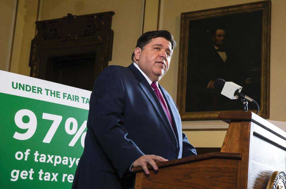 Governor Pritzker  introduced a plan  focused on higher taxes  for rich - mychinews.com/news/governor-…