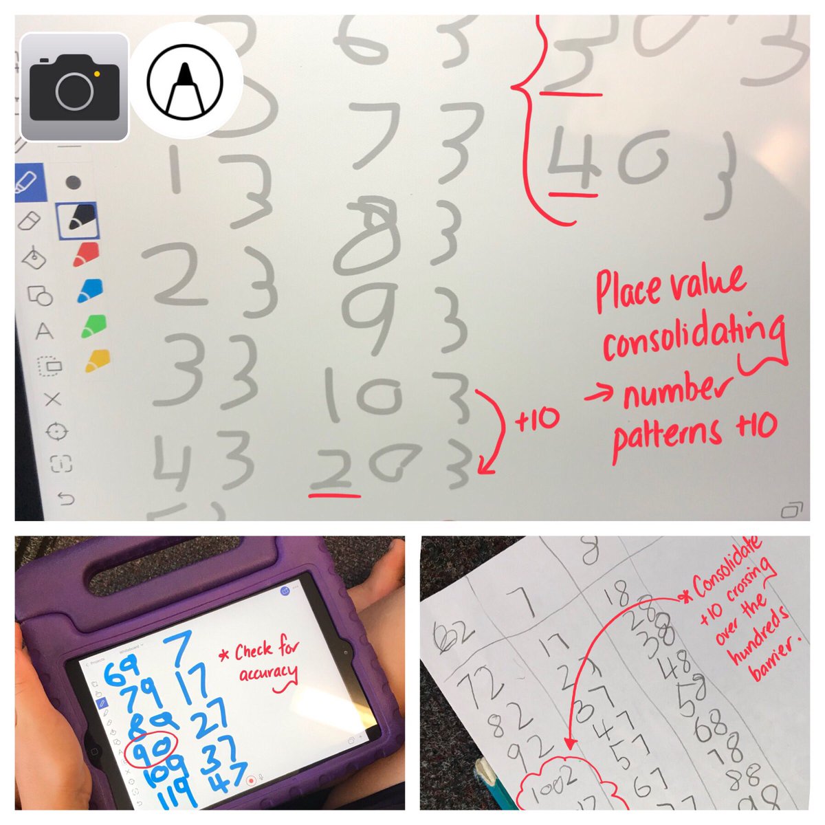 🖐 Handsdown 🤚- my most utilised tool - my camera roll and the markup tool. 1) A simple way to capture next learning steps while on the go. #takpschool #formative #assessment