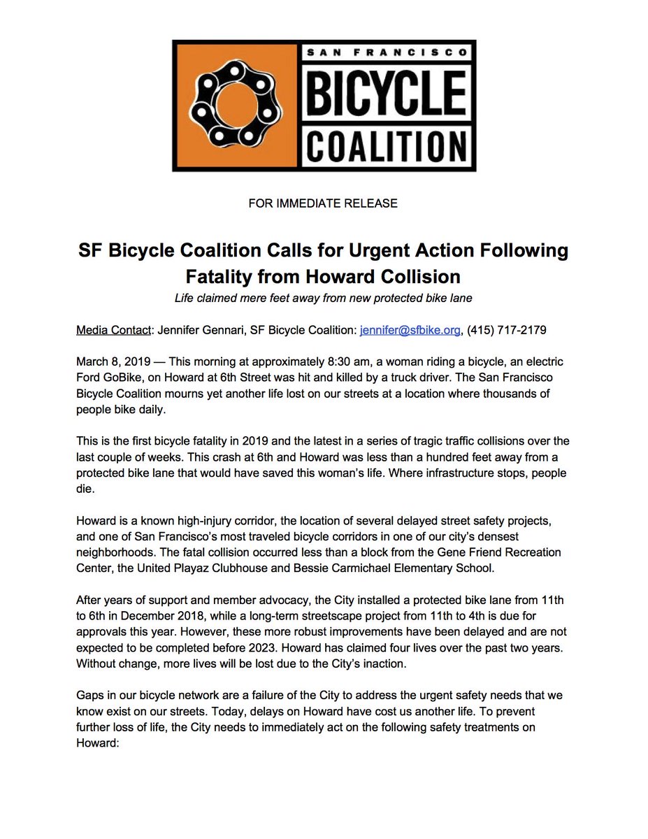 SF Bicycle Coalition tweet media