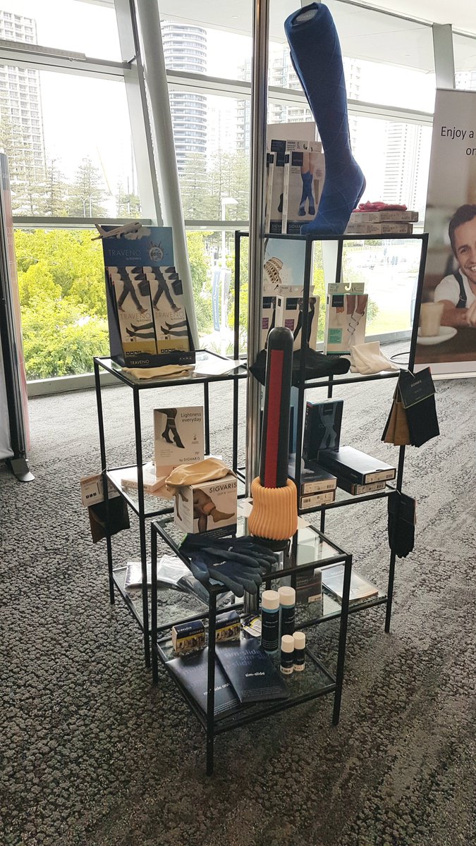 Visit the Garnet Medical stand (Level 1, N8) at #APP2019 to learn how to implement a true #medicalcompression service in your #pharmacy. #Sigvaris #woundcare #venousdisease