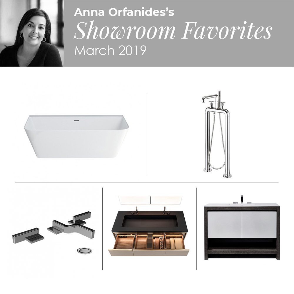 DesignerBath's tweet image. Enjoy this mix of industrial, modern and classic bathroom ‘Showroom Favorites.’ Featuring: @CrosswtrLondon; @FurnitureGuild; and Franz Viegener. Brought to you by our guest blogger, @annaOdesign. designerbath.com/anna-orfanides…