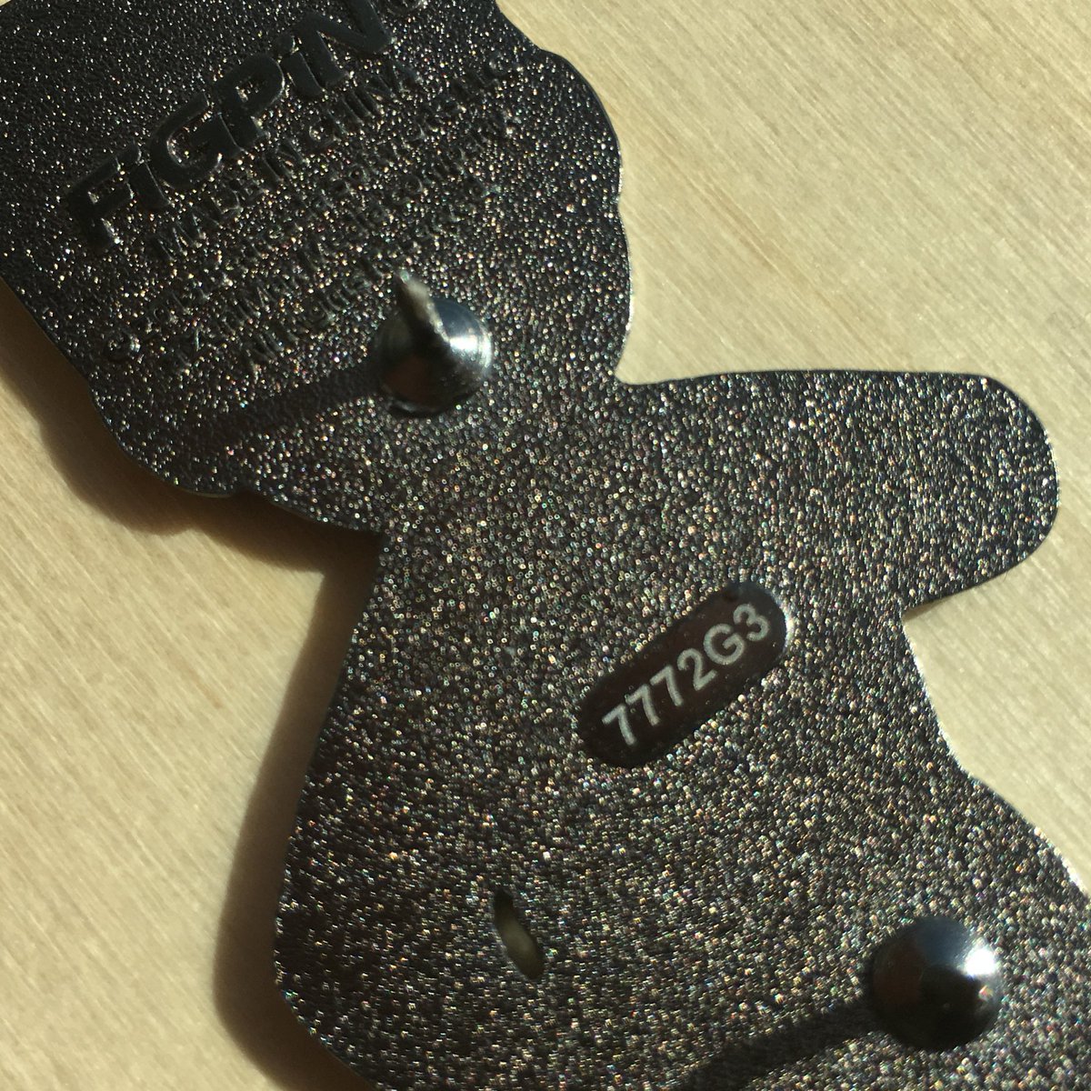 Each FiGPiN is individually numbered and can be tracked in the FiGPiN app