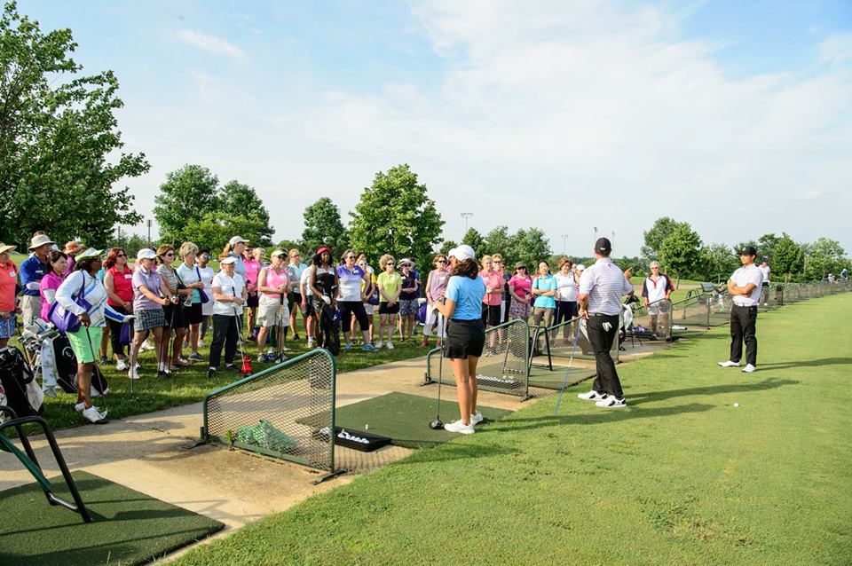 @GetGolfReady @LPGA Females account for 24% of the golfing population and growing! Have a woman in your life that wants to #TakeUpTheGame? We encourage you to #inviteHer! Events, classes, leagues and socials just for women like you! #InternationalWomensDay ow.ly/sMfK30nYElY
