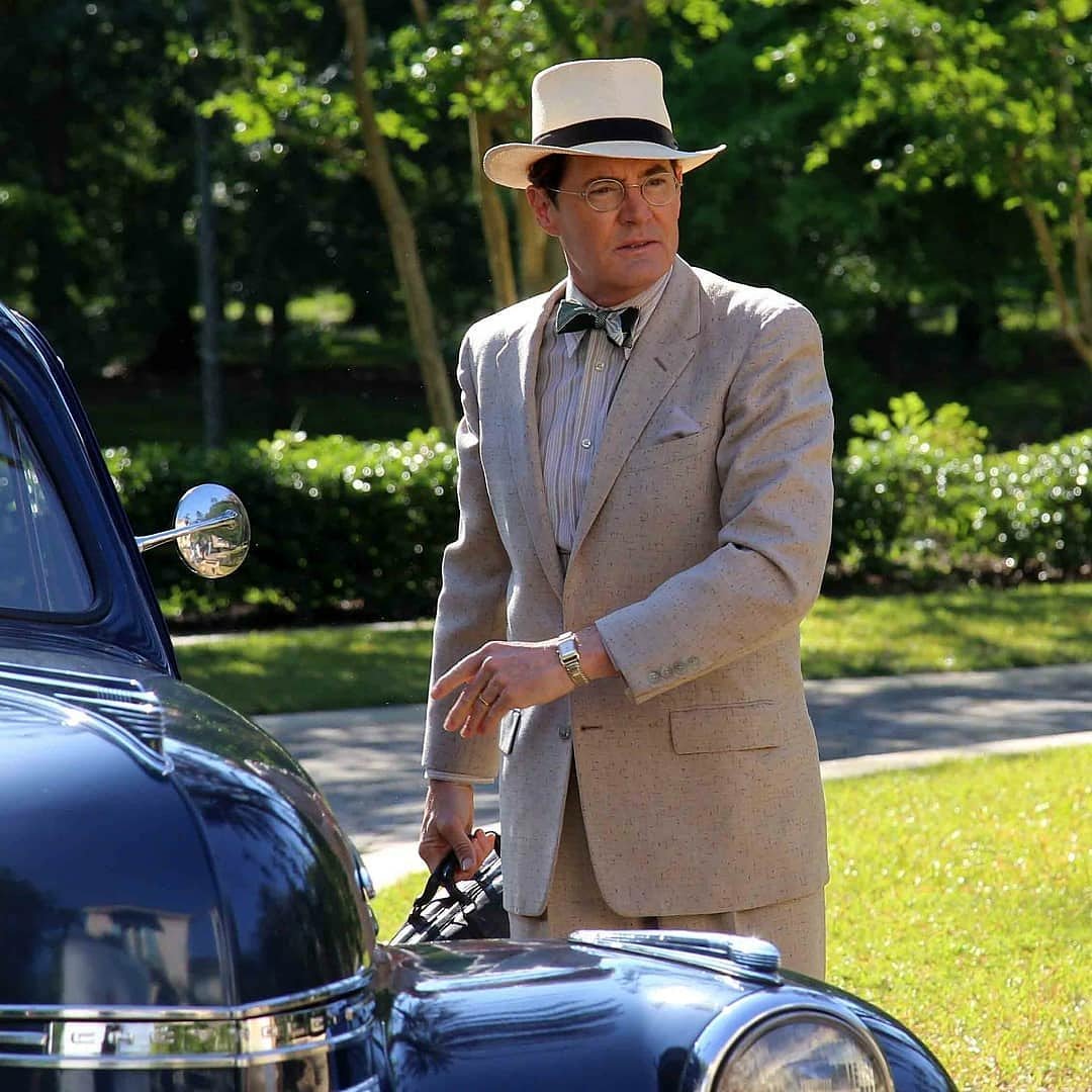 <a href="/Kyle_MacLachlan/">Kyle MacLachlan</a>  as Karlock in the upcoming movie #Fonzo.  #KyleMacLachlan 
Photo by Director @joshuatrank 

lynchgirl90.tumblr.com/post/183319362…