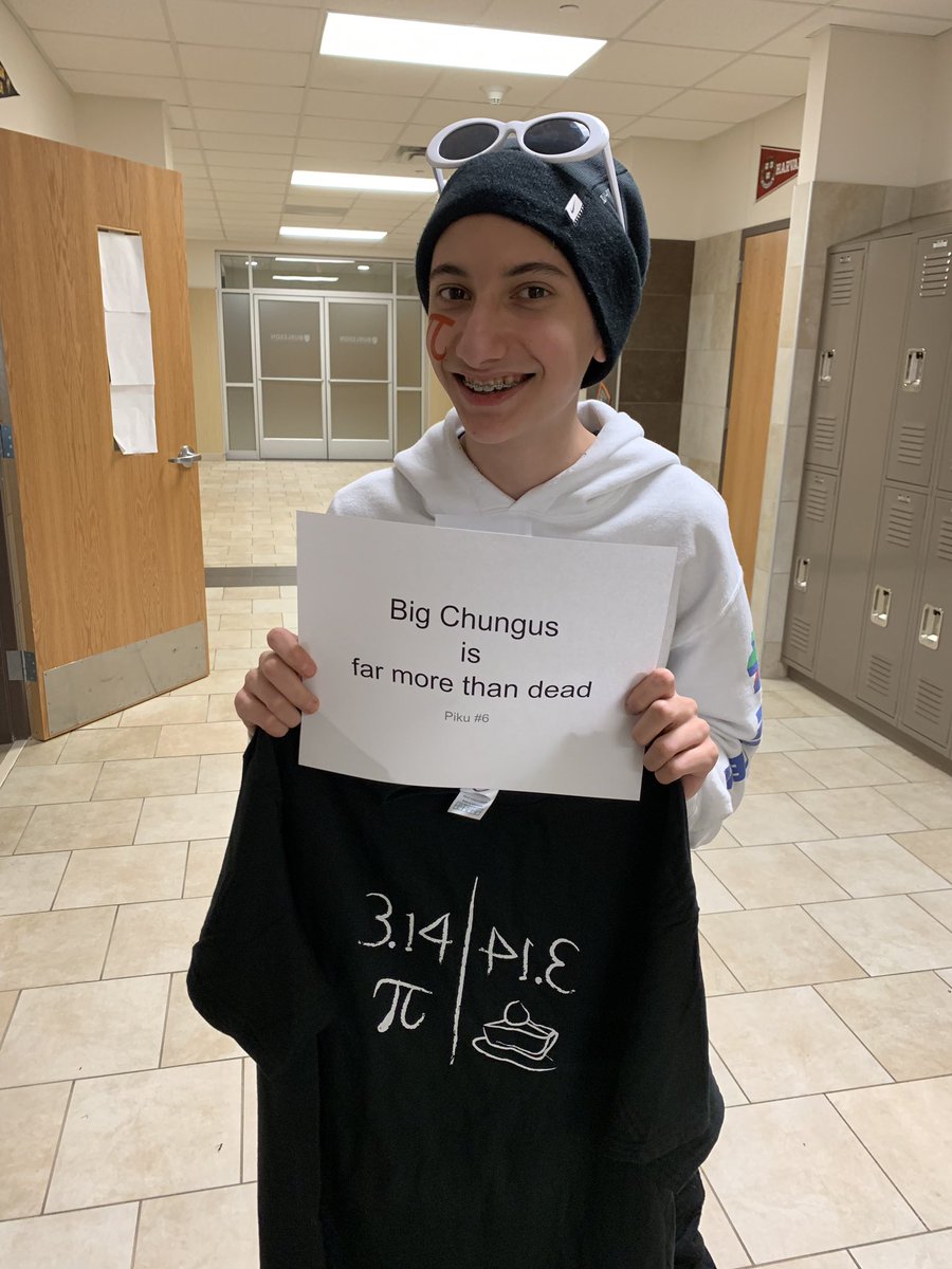 BCHSMrsCook's tweet image. And the winners of the #piday piku contest are Jaden H, Adam B and Connor B! @BCHSBurleson Geometry students! #nerd4life #creativitypaysintshirts