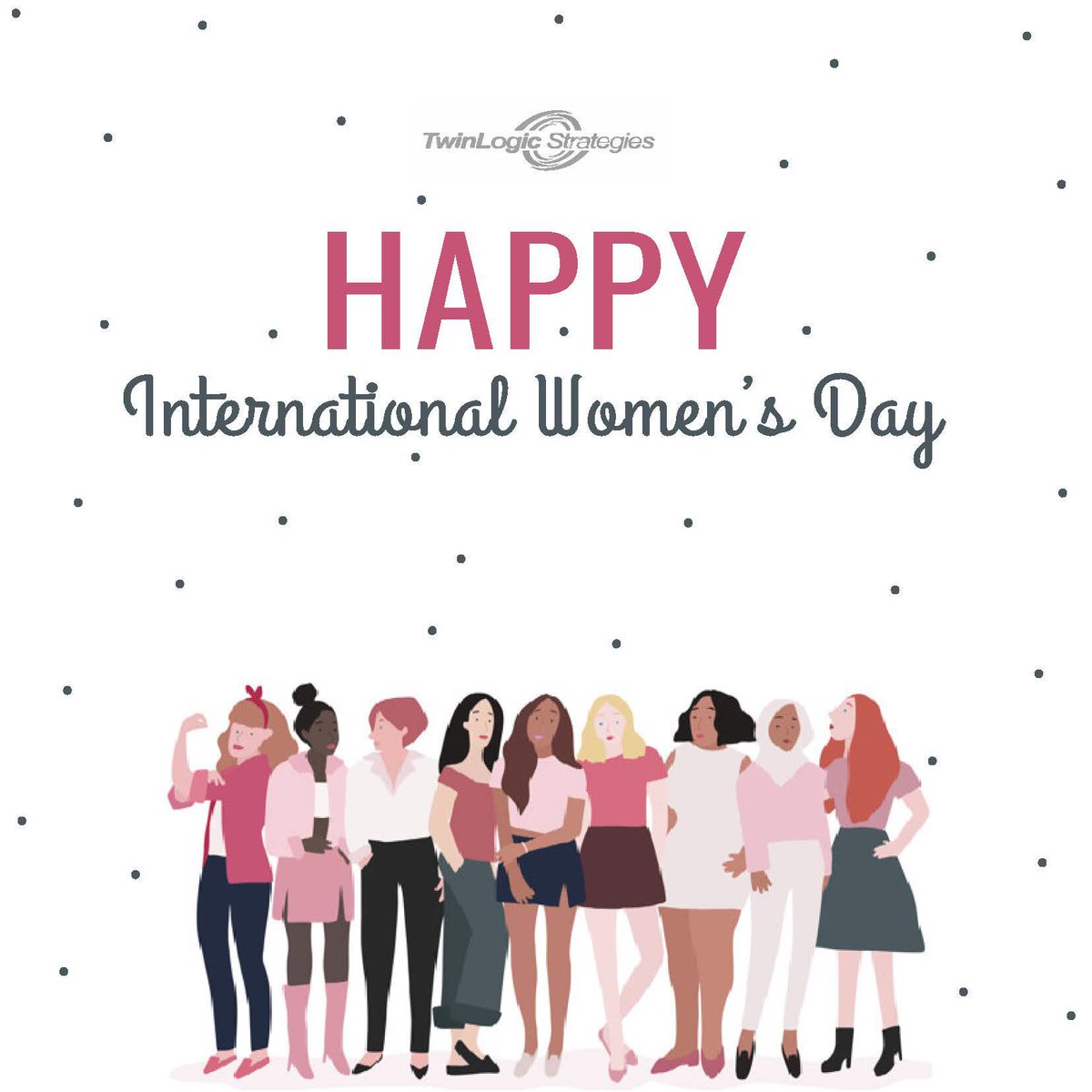 TwinLogicDC's tweet photo. Every day is Women’s Day at TwinLogic Strategies! #IWD2019 https://t.co/fd38gAQDMm