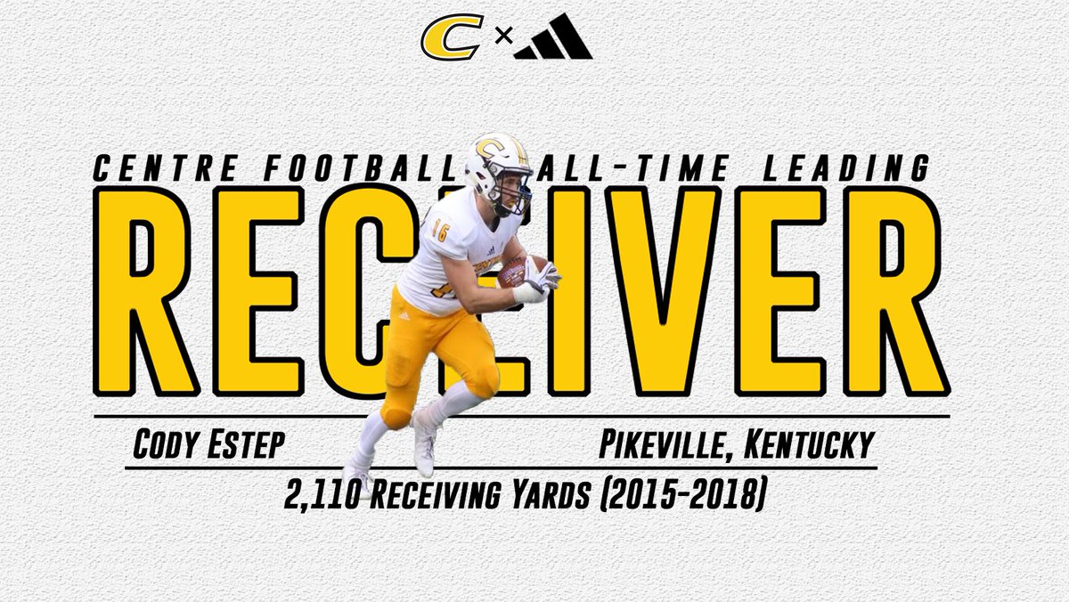 CoachBarnett_'s tweet photo. All time leading receiver in @CentreFootball history, AND is 3 for 3 on being accepted to medical schools. You can get the best of both worlds at @CentreC #PEV #NextManUp #WideOutCrew https://t.co/X0AhxFEoX0